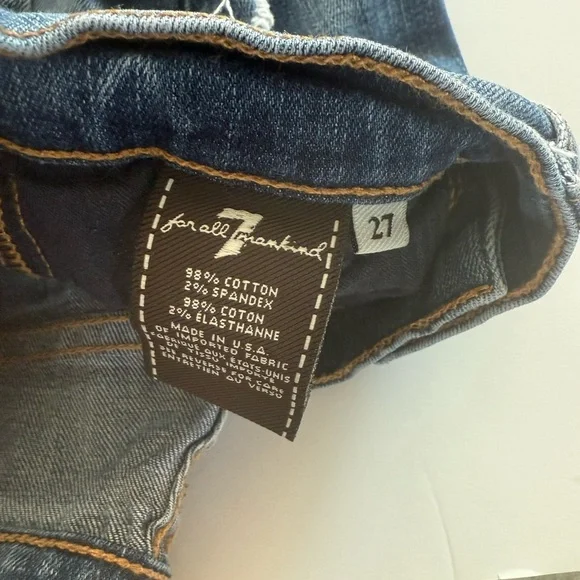 7 For All ManKind Skinny Jean - Picture 2 of 6